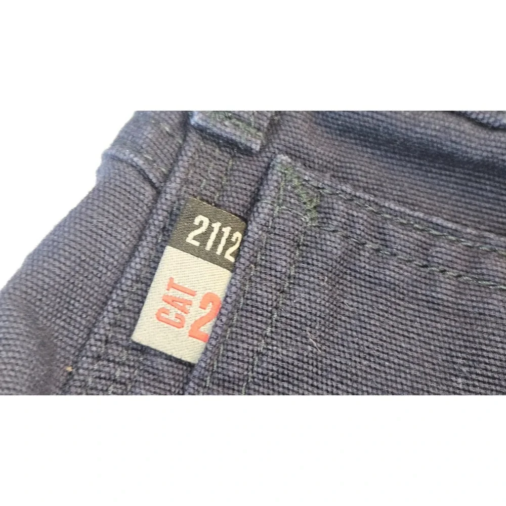 Carhartt FR Flame Resistant Work Pants Navy Blue Men 34x32 NFPA 2112 CAT 2 Twill